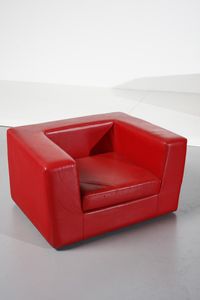 LANDELS WILLIE (n. 1928) : Divano con coppia di poltrone Throw-Away per Zanotta  - Asta Asta 371 | DESIGN E ARTI DECORATIVE DEL NOVECENTO Online - Associazione Nazionale - Case d'Asta italiane