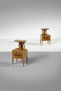 MANIFATTURA ITALIANA - Coppia di comodini