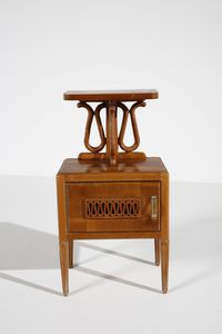 MANIFATTURA ITALIANA : Coppia di comodini  - Asta Asta 371 | DESIGN E ARTI DECORATIVE DEL NOVECENTO Online - Associazione Nazionale - Case d'Asta italiane