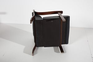 BELLINI MARIO (n. 1935) : Coppia di poltrone per La Rinascente  - Asta Asta 371 | DESIGN E ARTI DECORATIVE DEL NOVECENTO Online - Associazione Nazionale - Case d'Asta italiane