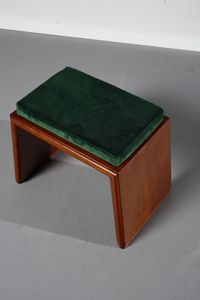 BORSANI OSVALDO (1911 - 1985) : attribuito. Coppia di sgabelli  - Asta Asta 371 | DESIGN E ARTI DECORATIVE DEL NOVECENTO Online - Associazione Nazionale - Case d'Asta italiane