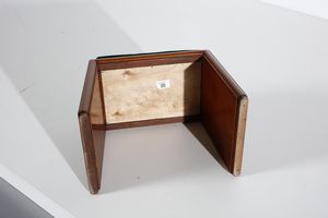 BORSANI OSVALDO (1911 - 1985) : attribuito. Coppia di sgabelli  - Asta Asta 371 | DESIGN E ARTI DECORATIVE DEL NOVECENTO Online - Associazione Nazionale - Case d'Asta italiane