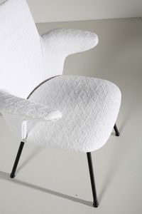 RINALDI GASTONE (1920 - 2006) : Coppia di poltrone DU20 per Rima  - Asta Asta 371 | DESIGN E ARTI DECORATIVE DEL NOVECENTO Online - Associazione Nazionale - Case d'Asta italiane