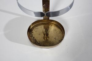 CACCIA DOMINIONI LUIGI (n. 1913) : Portaombrelli Fasce Cromate per Azucena  - Asta Asta 371 | DESIGN E ARTI DECORATIVE DEL NOVECENTO Online - Associazione Nazionale - Case d'Asta italiane