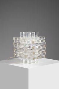 POLI ALBANO (n. 1935) - Lampada da tavolo per Poliarte