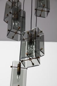 INGRAND MAX (1908 - 1969) : nello stile di. Lampada a sospensione per Fontana Arte  - Asta Asta 371 | DESIGN E ARTI DECORATIVE DEL NOVECENTO Online - Associazione Nazionale - Case d'Asta italiane