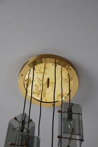 INGRAND MAX (1908 - 1969) : nello stile di. Lampada a sospensione per Fontana Arte  - Asta Asta 371 | DESIGN E ARTI DECORATIVE DEL NOVECENTO Online - Associazione Nazionale - Case d'Asta italiane