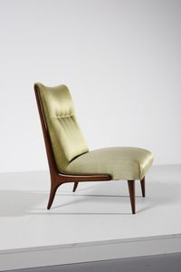 MANIFATTURA ITALIANA : Coppia di poltrone  - Asta Asta 371 | DESIGN E ARTI DECORATIVE DEL NOVECENTO Online - Associazione Nazionale - Case d'Asta italiane