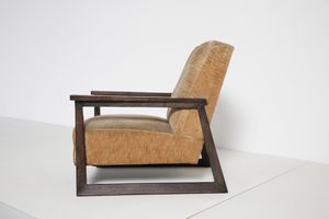 KOZMA LAJOS (1884 - 1948) : attribuito. Coppia di poltrone  - Asta Asta 371 | DESIGN E ARTI DECORATIVE DEL NOVECENTO Online - Associazione Nazionale - Case d'Asta italiane