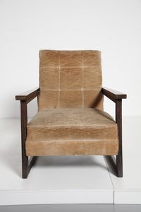 KOZMA LAJOS (1884 - 1948) : attribuito. Coppia di poltrone  - Asta Asta 371 | DESIGN E ARTI DECORATIVE DEL NOVECENTO Online - Associazione Nazionale - Case d'Asta italiane