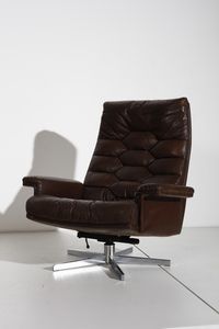 DE SEDE : Coppia di poltrone  - Asta Asta 371 | DESIGN E ARTI DECORATIVE DEL NOVECENTO Online - Associazione Nazionale - Case d'Asta italiane