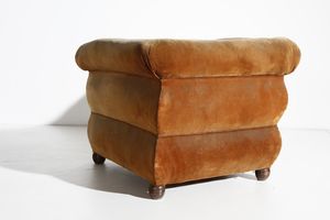 ULRICH GUGLIELMO (1904 - 1977) : attribuito. Coppia di poltrone  - Asta Asta 371 | DESIGN E ARTI DECORATIVE DEL NOVECENTO Online - Associazione Nazionale - Case d'Asta italiane