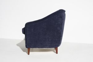 PONTI GIO (1891 - 1979) : attribuito. Coppia di poltrone per Casa e Giardino  - Asta Asta 371 | DESIGN E ARTI DECORATIVE DEL NOVECENTO Online - Associazione Nazionale - Case d'Asta italiane