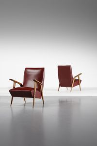 MANIFATTURA ITALIANA - Coppia di poltrone