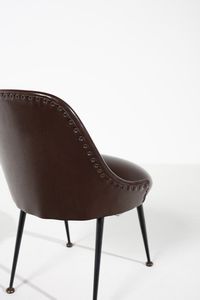 LENZI : Coppia di sedie  - Asta Asta 371 | DESIGN E ARTI DECORATIVE DEL NOVECENTO Online - Associazione Nazionale - Case d'Asta italiane