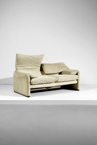 MAGISTRETTI VICO (1920 - 2006) : Divano Maralunga per Cassina  - Asta Asta 371 | DESIGN E ARTI DECORATIVE DEL NOVECENTO Online - Associazione Nazionale - Case d'Asta italiane