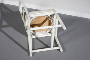 GASPARUCCI ITALO : Sette sedie  - Asta Asta 371 | DESIGN E ARTI DECORATIVE DEL NOVECENTO Online - Associazione Nazionale - Case d'Asta italiane