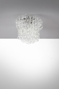 MANGIAROTTI ANGELO (1921 - 2012) - Lampada a sospensione Giogali per Vetreria Vistosi