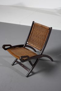 PONTI GIO (1891 - 1979) : Coppia di sedie Ninfea per Reguitti  - Asta Asta 371 | DESIGN E ARTI DECORATIVE DEL NOVECENTO Online - Associazione Nazionale - Case d'Asta italiane