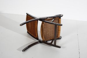 PONTI GIO (1891 - 1979) : Coppia di sedie Ninfea per Reguitti  - Asta Asta 371 | DESIGN E ARTI DECORATIVE DEL NOVECENTO Online - Associazione Nazionale - Case d'Asta italiane