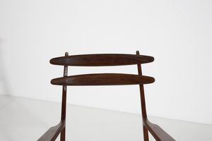 GIORDANO FORTI : attribuito. Poltroncina  - Asta Asta 371 | DESIGN E ARTI DECORATIVE DEL NOVECENTO Online - Associazione Nazionale - Case d'Asta italiane