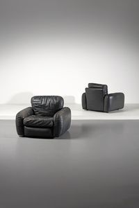 BOGA MARCO - Coppia di poltrone Piumotto per Mobili Busnelli