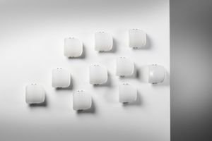 VON BOHR OLAF (n. 1927) - Dieci lampade da parete Conchiglia per Valenti