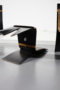 SABOT MARIO : Quattro sedie per Sormani  - Asta Asta 371 | DESIGN E ARTI DECORATIVE DEL NOVECENTO Online - Associazione Nazionale - Case d'Asta italiane