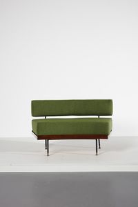 GIAMPIERO VITELLI & TITINA AMMANNATI : Divanetto per Giuseppe Rossi di Albizzate  - Asta Asta 371 | DESIGN E ARTI DECORATIVE DEL NOVECENTO Online - Associazione Nazionale - Case d'Asta italiane