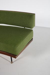 GIAMPIERO VITELLI & TITINA AMMANNATI : Divanetto per Giuseppe Rossi di Albizzate  - Asta Asta 371 | DESIGN E ARTI DECORATIVE DEL NOVECENTO Online - Associazione Nazionale - Case d'Asta italiane