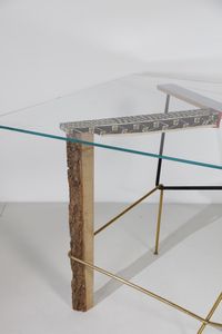 PILLANT MORDECAI : Tavolo Culmine, pezzo unico  - Asta Asta 371 | DESIGN E ARTI DECORATIVE DEL NOVECENTO Online - Associazione Nazionale - Case d'Asta italiane