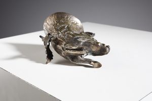 CRESPI GABRIELLA (n. 1922) : Coppa a cinghiale  - Asta Asta 371 | DESIGN E ARTI DECORATIVE DEL NOVECENTO Online - Associazione Nazionale - Case d'Asta italiane