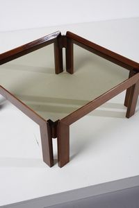 SCARPA AFRA (1937 -2011) & TOBIA (n. 1935) : Tavolino da salotto  - Asta Asta 371 | DESIGN E ARTI DECORATIVE DEL NOVECENTO Online - Associazione Nazionale - Case d'Asta italiane