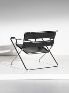 BREUER MARCEL LAJOS (1902 - 1981) : Coppia di poltrone pieghevoli N. B4  - Asta Asta 371 | DESIGN E ARTI DECORATIVE DEL NOVECENTO Online - Associazione Nazionale - Case d'Asta italiane