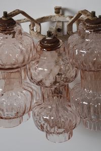 POLI GINO : Coppia di applique per Vetreria Aureliano Toso  - Asta Asta 371 | DESIGN E ARTI DECORATIVE DEL NOVECENTO Online - Associazione Nazionale - Case d'Asta italiane