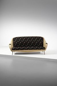 ROSSI DI ALBIZZATE GIUSEPPE (1909 - 2003) : attribuito. Divano  - Asta Asta 371 | DESIGN E ARTI DECORATIVE DEL NOVECENTO Online - Associazione Nazionale - Case d'Asta italiane