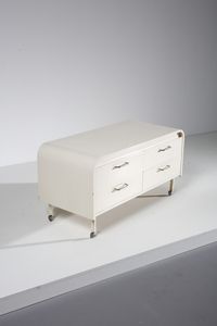 CHIGGIO ENNIO (n. 1938) : Cassettiera per Nikol  - Asta Asta 371 | DESIGN E ARTI DECORATIVE DEL NOVECENTO Online - Associazione Nazionale - Case d'Asta italiane