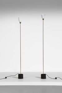 MANIFATTURA ITALIANA - Coppia di lampade da terra