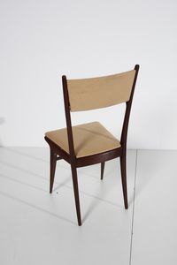 DE CARLI CARLO (1910 - 1999) : attribuito. Quattro sedie  - Asta Asta 371 | DESIGN E ARTI DECORATIVE DEL NOVECENTO Online - Associazione Nazionale - Case d'Asta italiane