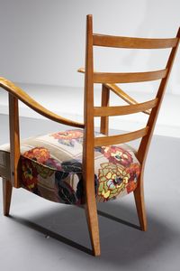 BUFFA PAOLO (1903 - 1970) : attribuito. Coppia di poltrone  - Asta Asta 371 | DESIGN E ARTI DECORATIVE DEL NOVECENTO Online - Associazione Nazionale - Case d'Asta italiane