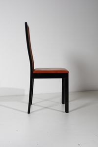 AGNOLI TITO (1931 - 2012) : Sei sedie 840 per Montina  - Asta Asta 371 | DESIGN E ARTI DECORATIVE DEL NOVECENTO Online - Associazione Nazionale - Case d'Asta italiane