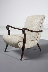 ULRICH GUGLIELMO (1904 - 1977) : attribuito. Coppia poltrone  - Asta Asta 371 | DESIGN E ARTI DECORATIVE DEL NOVECENTO Online - Associazione Nazionale - Case d'Asta italiane