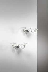 MANIFATTURA MURANESE - Coppia di appliques