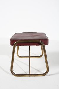 MINOLETTI GIULIO (1910 - 1981) : attribuito. Sgabello  - Asta Asta 371 | DESIGN E ARTI DECORATIVE DEL NOVECENTO Online - Associazione Nazionale - Case d'Asta italiane