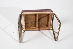 MINOLETTI GIULIO (1910 - 1981) : attribuito. Sgabello  - Asta Asta 371 | DESIGN E ARTI DECORATIVE DEL NOVECENTO Online - Associazione Nazionale - Case d'Asta italiane