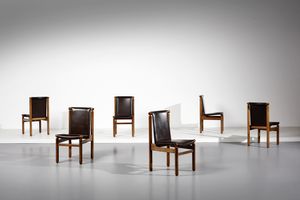 TAPIOVAARA ILMARI (1914 - 1999) - Sei sedie per La Permanente Cant