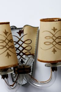 LANCIA EMILIO (1890 - 1973) : attribuito. Coppia di appliques  - Asta Asta 371 | DESIGN E ARTI DECORATIVE DEL NOVECENTO Online - Associazione Nazionale - Case d'Asta italiane