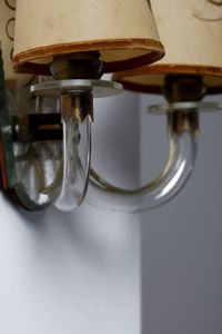 LANCIA EMILIO (1890 - 1973) : attribuito. Coppia di appliques  - Asta Asta 371 | DESIGN E ARTI DECORATIVE DEL NOVECENTO Online - Associazione Nazionale - Case d'Asta italiane