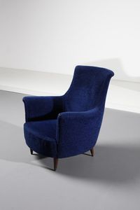 MANIFATTURA ITALIANA : Coppia di poltrone  - Asta Asta 371 | DESIGN E ARTI DECORATIVE DEL NOVECENTO Online - Associazione Nazionale - Case d'Asta italiane