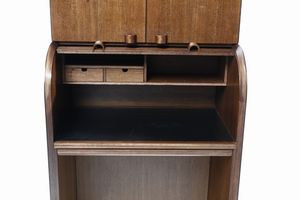 SCARPA AFRA (1937 -2011) & TOBIA (n. 1935) : attribuito. Mobile da soggiorno per Bernini  - Asta Asta 371 | DESIGN E ARTI DECORATIVE DEL NOVECENTO Online - Associazione Nazionale - Case d'Asta italiane